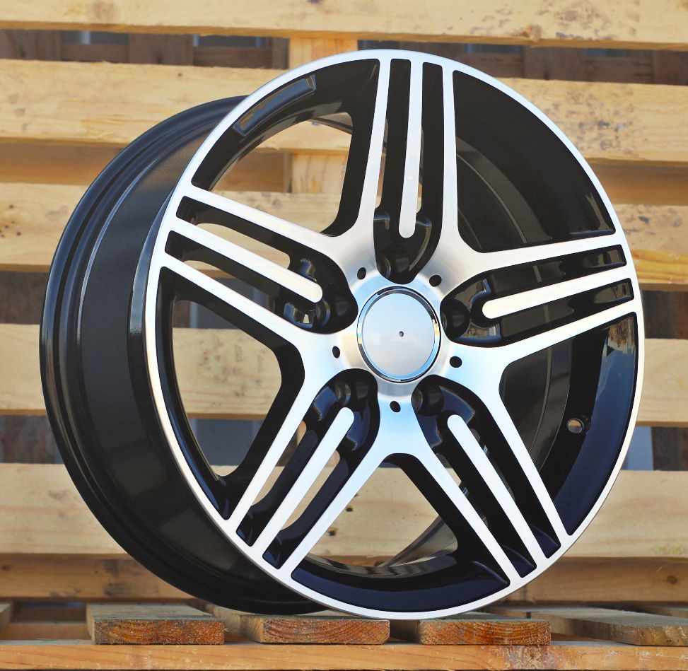 R16x7.5 5X112 ET 35 66.6 DW202 (BK146) Black Polished (MB) For MER (R) () 7.5x16 ET35 5x112