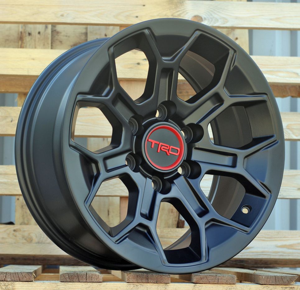  R17x8 6X139.7 ET 5 106.1 Y1203 Black Half Matt (BLHM) For TOYOT (R) 8x17 ET5 6x139.7