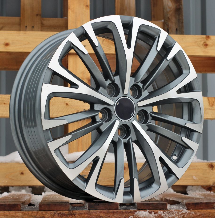 R18x7 5X114.3 ET 50 60.1 IN3515F Grey Polished (MG) For TOYOT (Z7) (HYBRID FORGED Yaris Cross) 7x18 ET50 5x114.3
