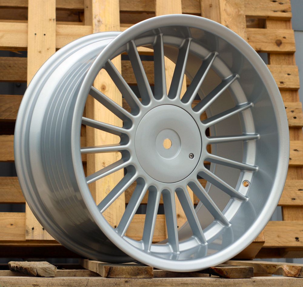  R18x8.5 10X112/120 ET 13 74.1 8332F Silver (SI) For BMW (Z5) (Style Alpina (Rear+Front)) 8.5x18 ET13 10x112/120