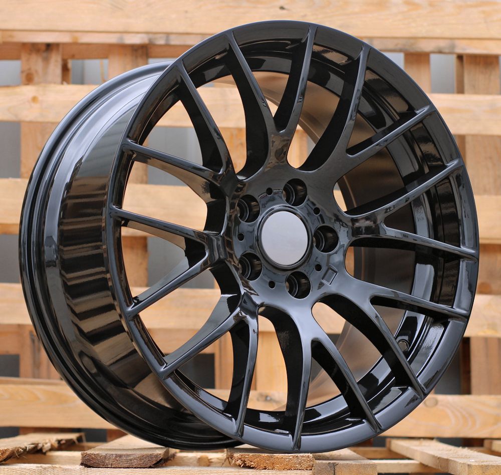  R19x9.5 5X120 ET 38 72.6 BY956 Black (BL) For BMW (P2+P+Z3) (REAR+FRONT) 9.5x19 ET38 5x120