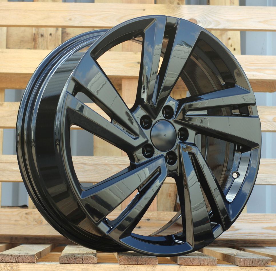 R18x7 5X100 ET 39 57.1 3S1282 Black (BL) For VW (D4) (T-Cross HYBRID FORGED) 7x18 ET39 5x100