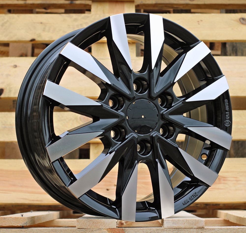  R16x6.5 6X130 ET 54 84.1 B3023 Black Polished (MB) For MER (Z2) (HYBRID FORGED(max 1400kg)) 6.5x16 ET54 6x130