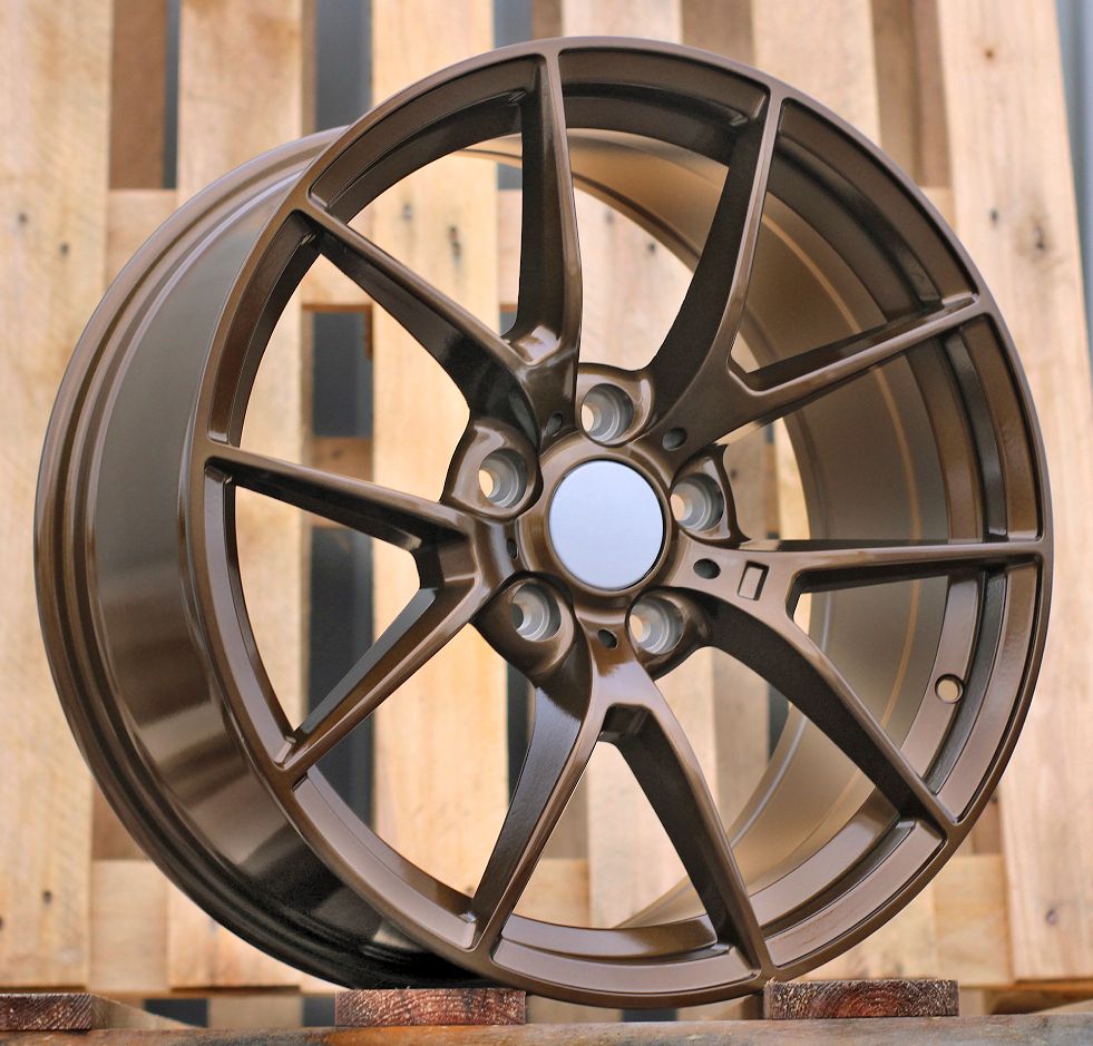 R19x8.5 5X120 ET 35 72.6 HE761 (FBX124) Bronze (YY) For BMW (Z7) (HYBRID FORGED (Front+Rear)) 8.5x19 ET35 5x120