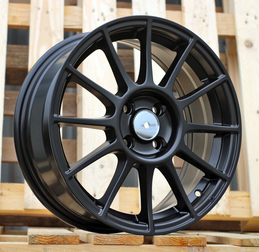  R16x6.5 4X98 ET 35 58.1 Y1208 Black Half Matt (BLHM) For FIAT (D1) (ABARTH) 6.5x16 ET35 4x98