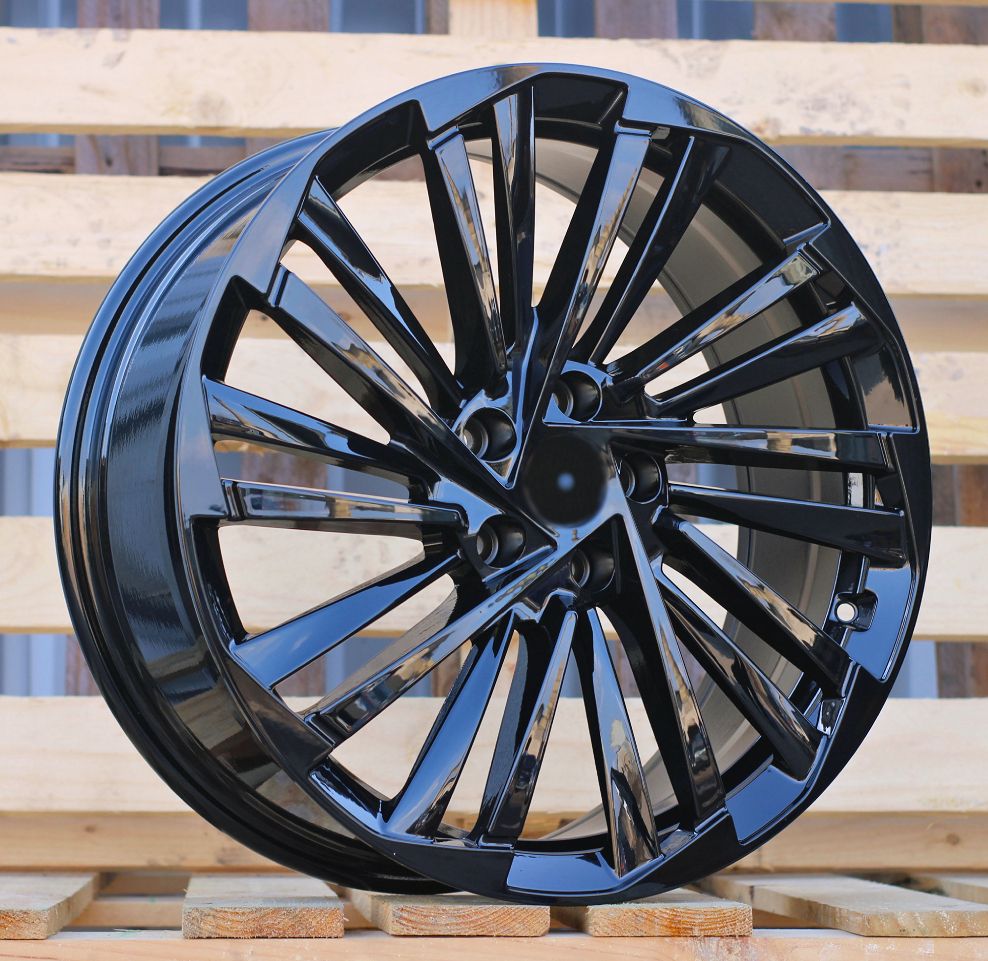  R19x8 5X112 ET 45 57.1 FBX261 Black (BL) For SKODA (K3) (HYBRID FORGED) 8x19 ET45 5x112