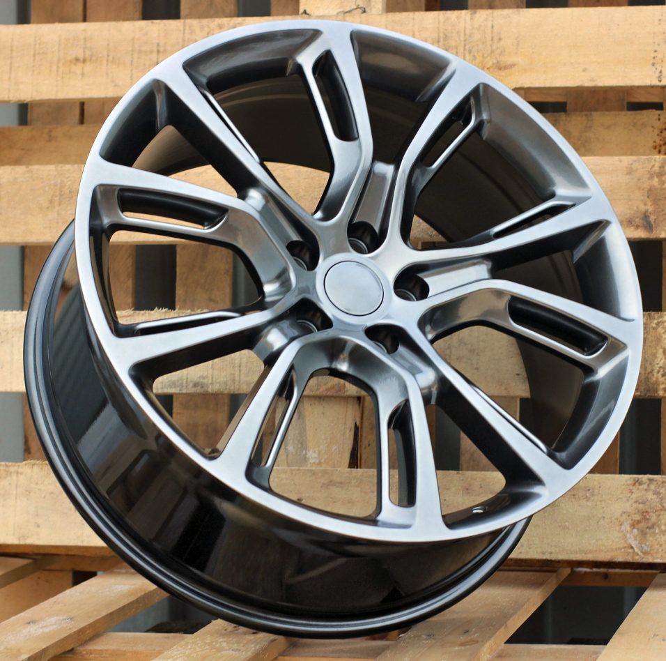 ALU PLATIŠČA R20x9 5X127 ET 34 71.5 BK568 (BY1288) Hyper Black (HB) JEEP (Z1+P) 9x20 ET34 5x127