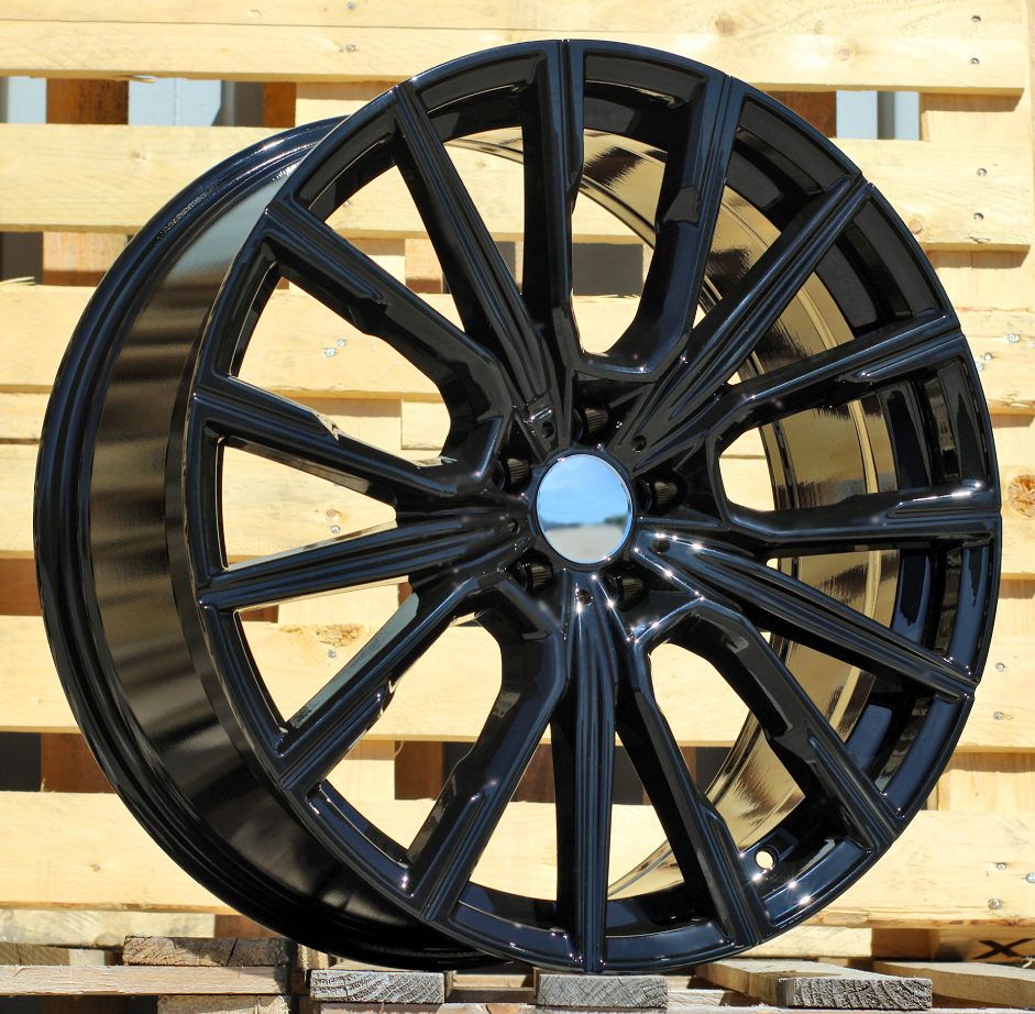  R20x8.5 5X112 ET 25 66.6 B5836 (IN5515) Black (BL) For BMW (K8) (Rear+Front) 8.5x20 ET25 5x112
