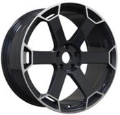  R20x9 5X112 ET 30 66.5 YF6149 Black Half Matt (BLHM) For AUD (Z5) (HYBRID FORGED) 9x20 ET30 5x112