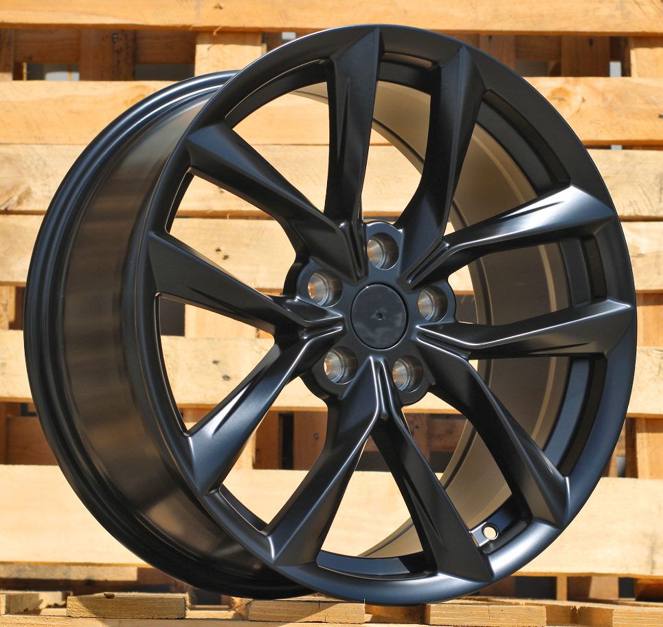 R18x8.5 5X114.3 ET 40 64.1 Y1168 Black Half Matt (BLHM) For TESLA (P2) (Model 3) 8.5x18 ET40 5x114.3