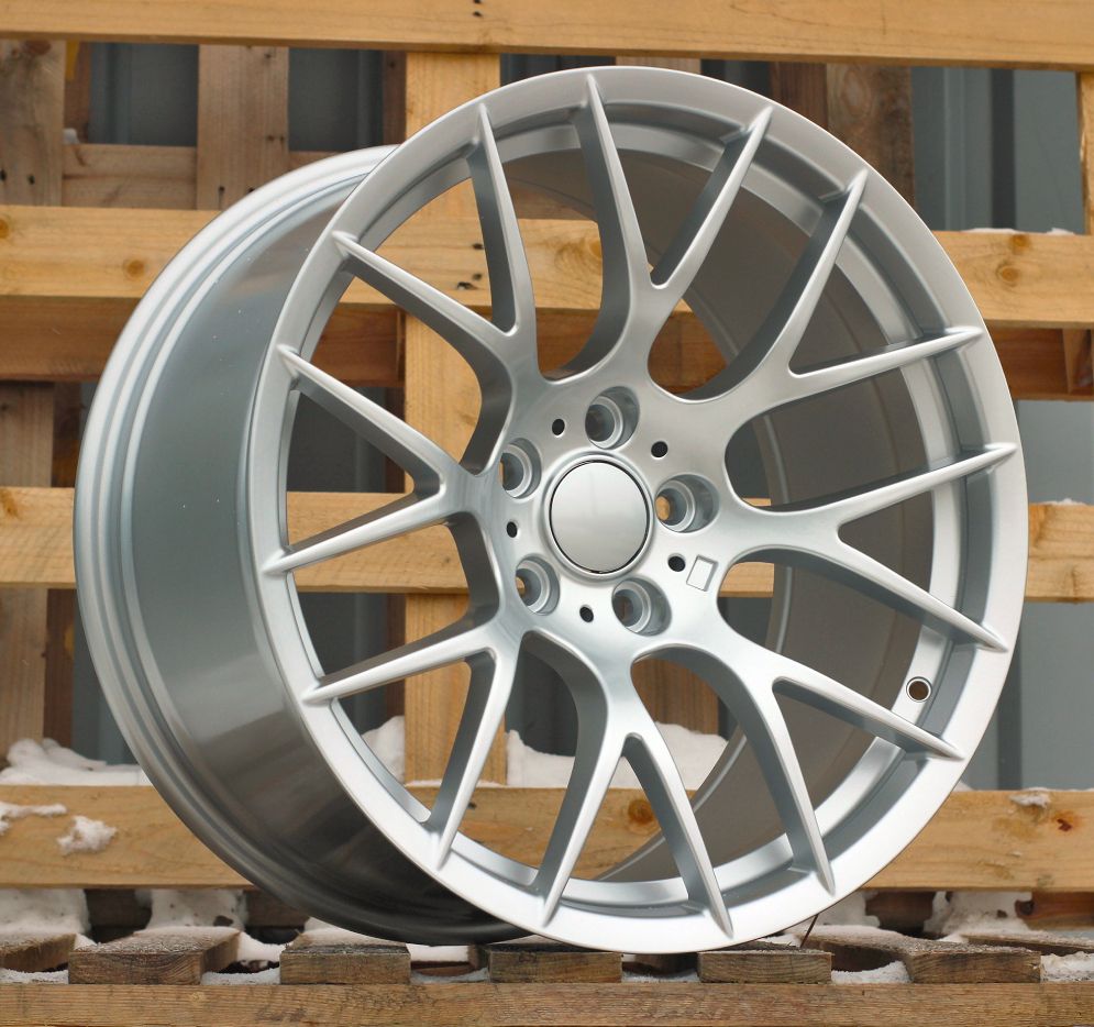  R18x8 5X120 ET 34 72.6 BY956 Silver Shining (SS) For BMW (Z2) (Rear+Front) 8x18 ET34 5x120