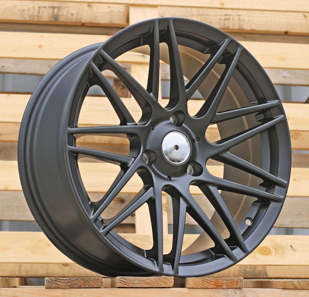 R17x7.5 3X112 ET 25 57.1 HX013 (E269177503S) Black Half Matt (BLHM) For SMART (R+Z6+P2) (Rear) 7.5x17 ET25 3x112