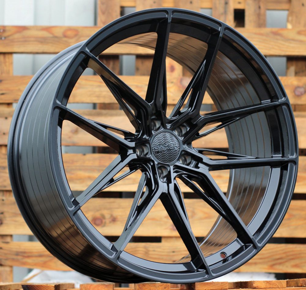 R20x9 5X120 ET 20 74.1 HX036 (B5597) Black (BL) For HAXER (K2) (Rear+Front) 9x20 ET20 5x120