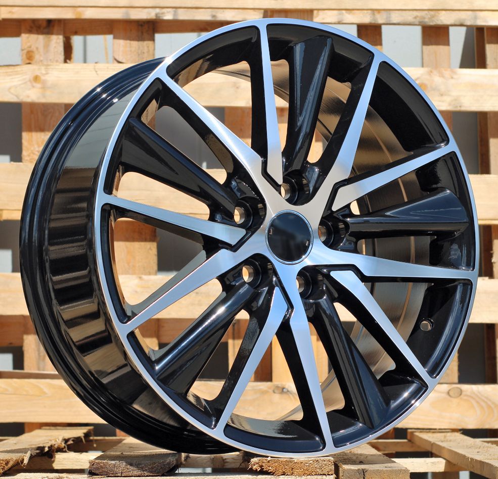  R18x8 5X114.3 ET 50 60.1 B1638 Black Polished (MB) For TOYOT (Z1+Z3) 8x18 ET50 5x114.3