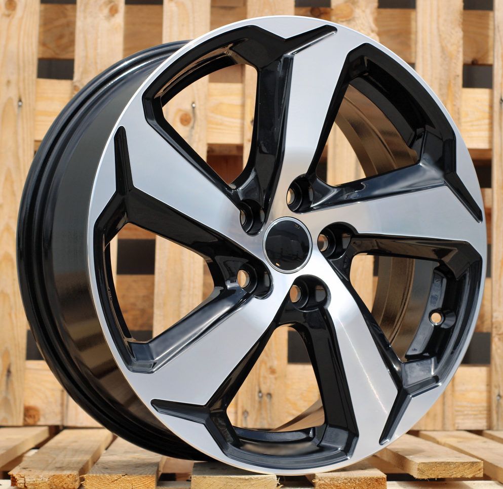  R18x7 5X114.3 ET 35 60.1 B1013 Black Polished (MB) For TOYOT (P) (Rav4) 7x18 ET35 5x114.3