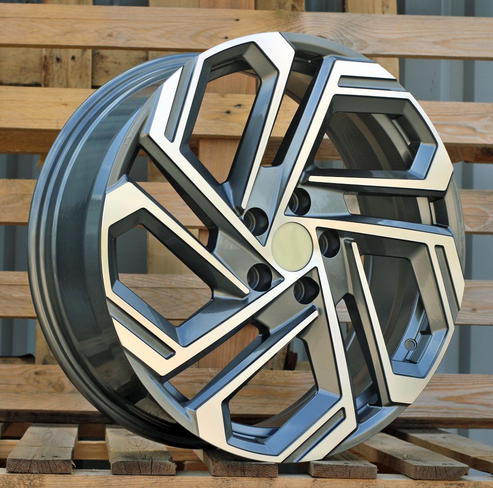  R19x7.5 5X114.3 ET 51 67.1 FBX345 Grey Polished (MG) For HYUND (Z6) (HYBRID FORGED) 7.5x19 ET51 5x114.3