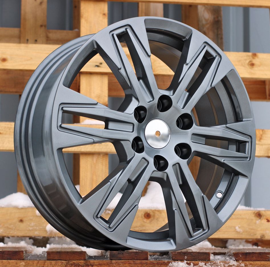  R17x6.5 6X120 ET 50 74.5 IN3606F Gun Metal (GM) For FORD (K8) (HYBRID FORGED (max 1200kg)) 6.5x17 ET50 6x120