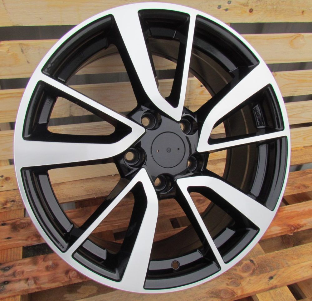 R18x7.5 5X114.3 ET 40 66.1 BY131 Black Polished (MB) For NISS (Z3) 7.5x18 ET40 5x114.3