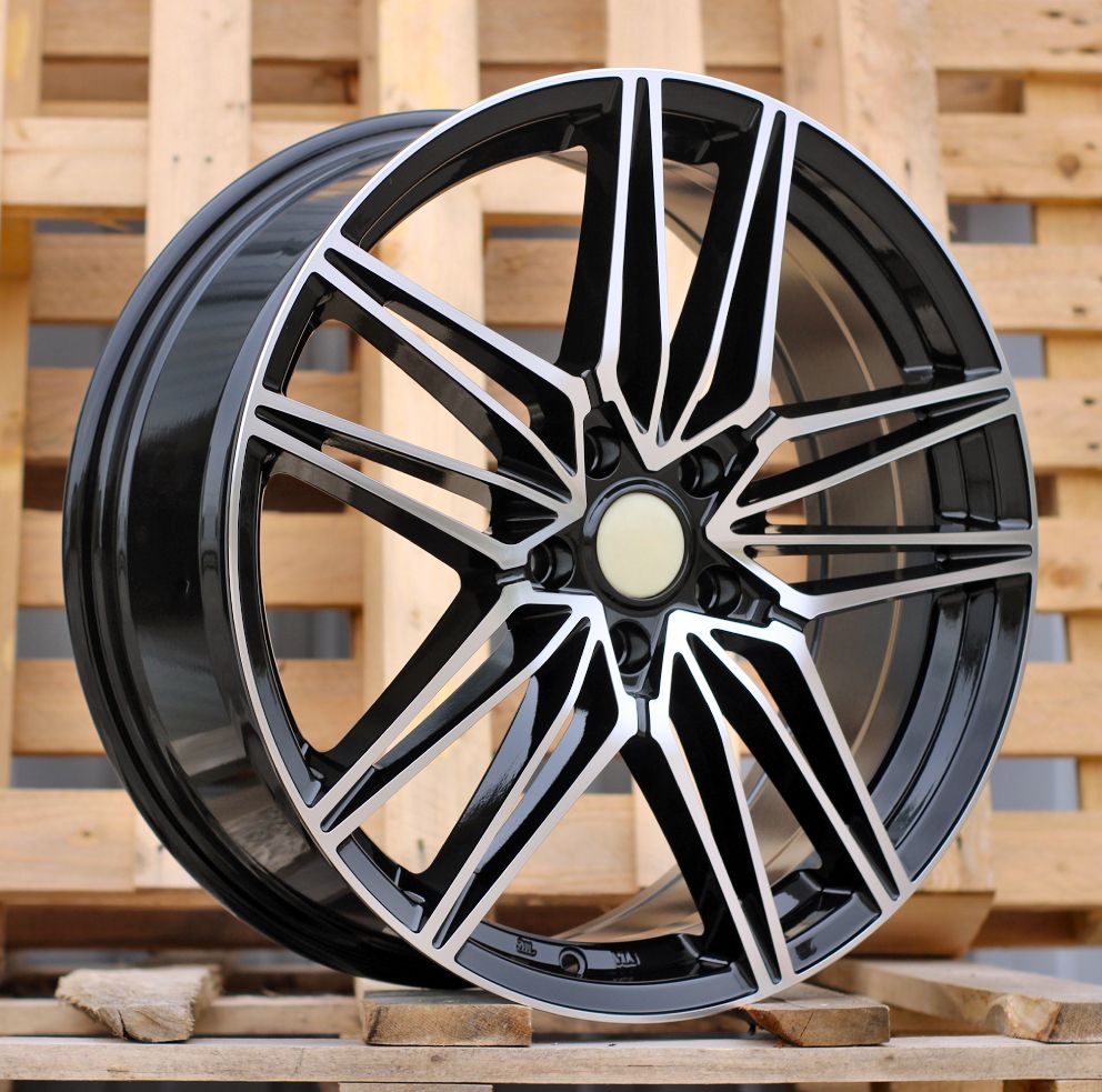  R19x7.5 5X114.3 ET 48 67.1 B1849 Black Polished (MB) For HYUND (Z1) 7.5x19 ET48 5x114.3