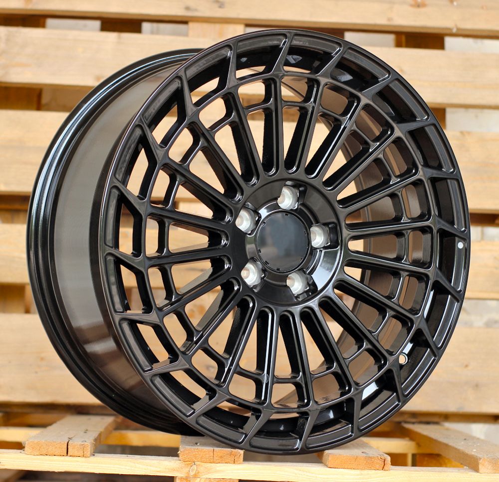  R19x8.5 5X112 ET 36 66.6 H3140F Black (BL) For MER (K7) (HYBRID FORGED Rear+Front) 8.5x19 ET36 5x112