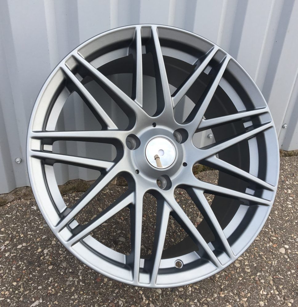 R16x5.5 3X112 ET 30 57.1 HX013 (E269165516S) Gun Metal Half Matt (GMHM) For SMART (Z6) (Front) 5.5x16 ET30 3x112