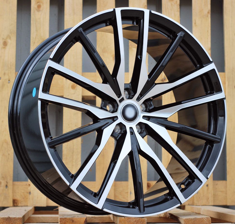  R20x9 5X112 ET 35 66.6 B5464 Black Polished (MB) For BMW (Z4) (Rear+Front) 9x20 ET35 5x112
