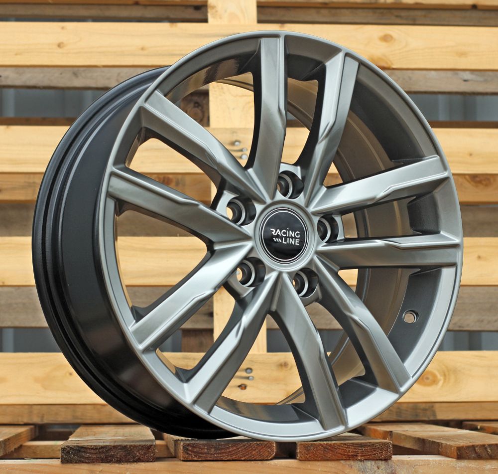 ALU PLATIŠČA R16x7 5X112 ET 45 57.1 XFC61 (BK5182) Hyper Black (HB) For VW (R+L2+K2+P) 7x16 ET45 5x112