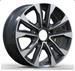 R21x8.5 5X150 ET 45 110.1 H869F Black Polished (MB) For TOYOT (K7) (HYBRID FORGED) 8.5x21 ET45 5x150