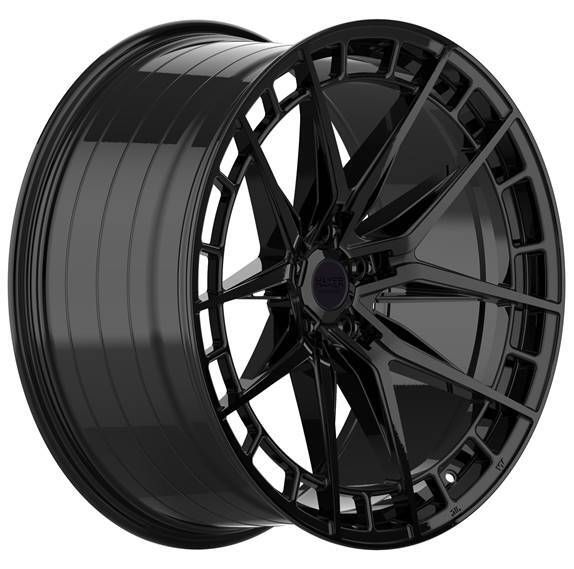 R22x9 5X112 ET 30 66.5 HX046F Black Half Matt (BLHM) For HAXER 9x22 ET30 5x112