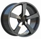  R19x8.5 5X112 ET 32 66.5 F9781 Black Polished (MB) For AUD (Z3) (HYBRID FORGED) 8.5x19 ET32 5x112