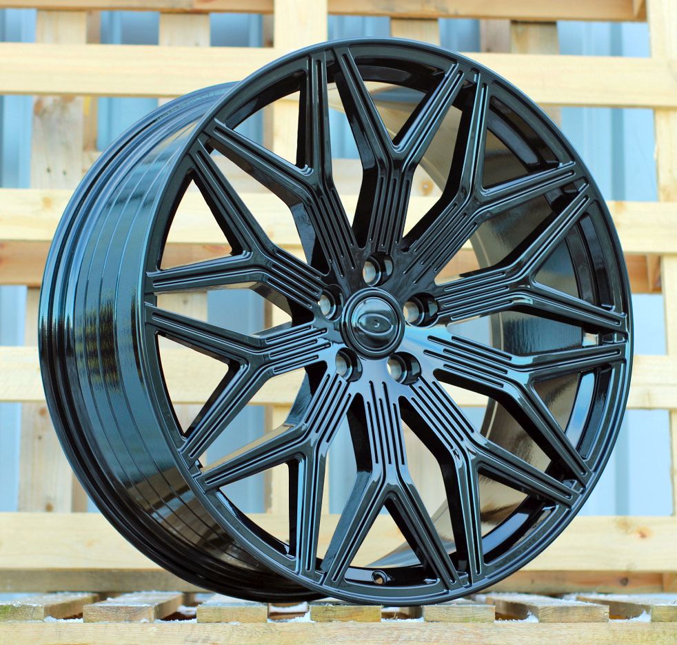  R23x10 5X120 ET 38 72.6 HF2175 Gloss Black (GB) For LAND (Z5) (HYBRID FORGED) 10x23 ET38 5x120