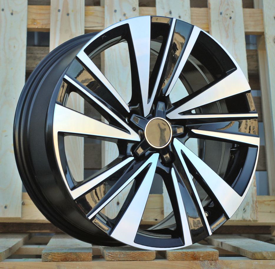  R17x7.5 5X114.3 ET 40 60.1 Y1382 Black Polished (MB) For TOYOT (Z7) (NEW Model) 7.5x17 ET40 5x114.3