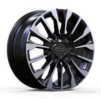  R16x6.5 5X110 ET 40 65.1 B1370 Black Polished (MB) For FIAT (Z7) 6.5x16 ET40 5x110