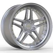 R17x9.5 5X120 ET 20 74.1 A5863 Silver+Polished Lip (SP) For BMW (P) (Rear+Front) 9.5x17 ET20 5x120