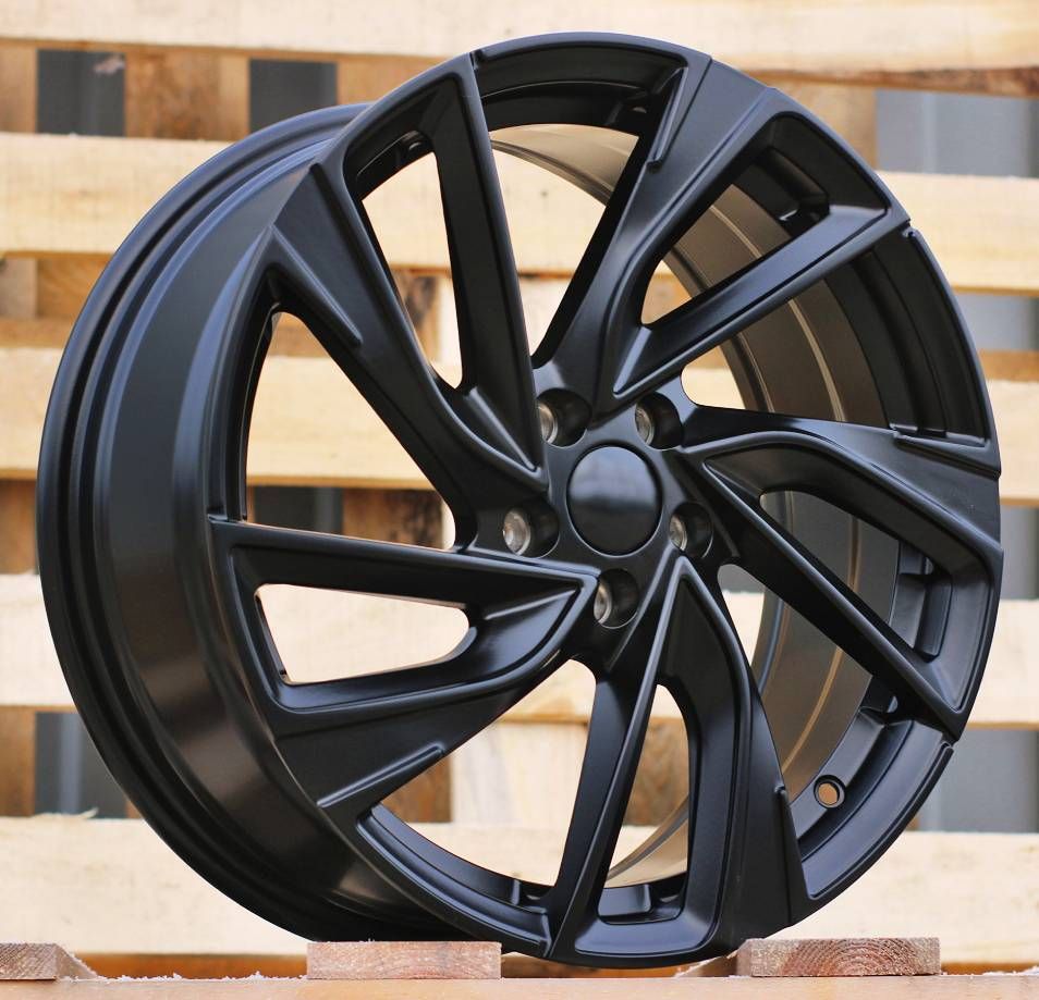 R19x7.5 5X112 ET 45 57.1 B5772 (FBX260) Gloss Black (GB) For VW 7.5x19 ET45 5x112
