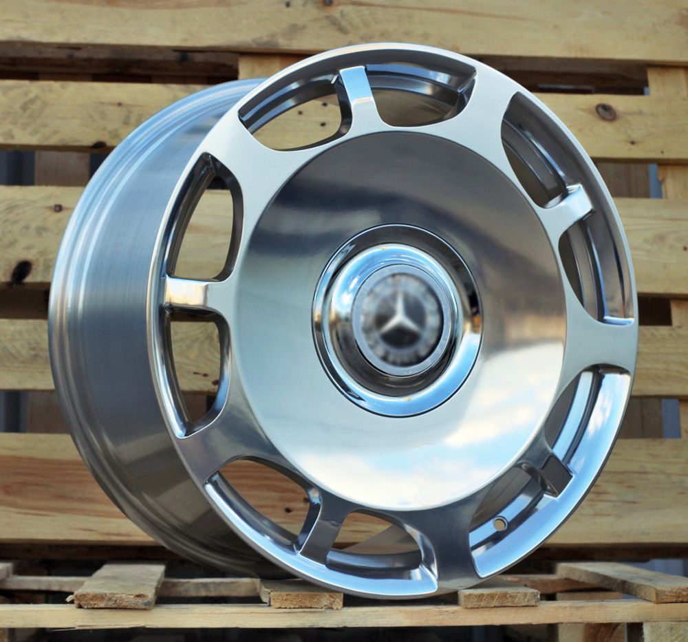  R19x9.5 5X112 ET 40 66.6 FBX007 Full Polished (FPL) For MER (K4) (HYBRID FORGED Rear+Front) 9.5x19 ET40 5x112