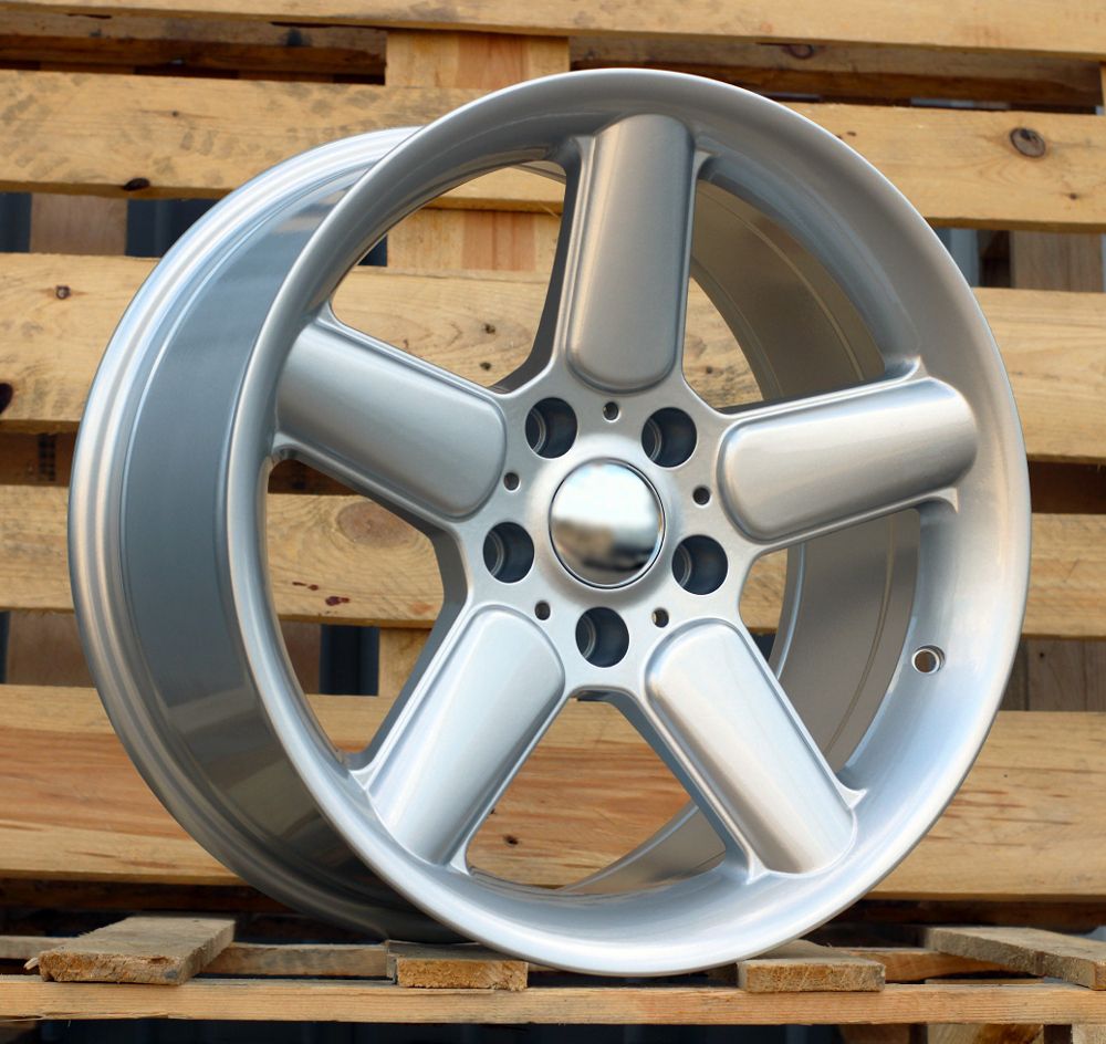 R17x8.5 5X120 ET 15 74.1 7961F (A5025) Silver Shining (SS) For BMW (P) (AC SCHNITZER Style) 8.5x17 ET15 5x120