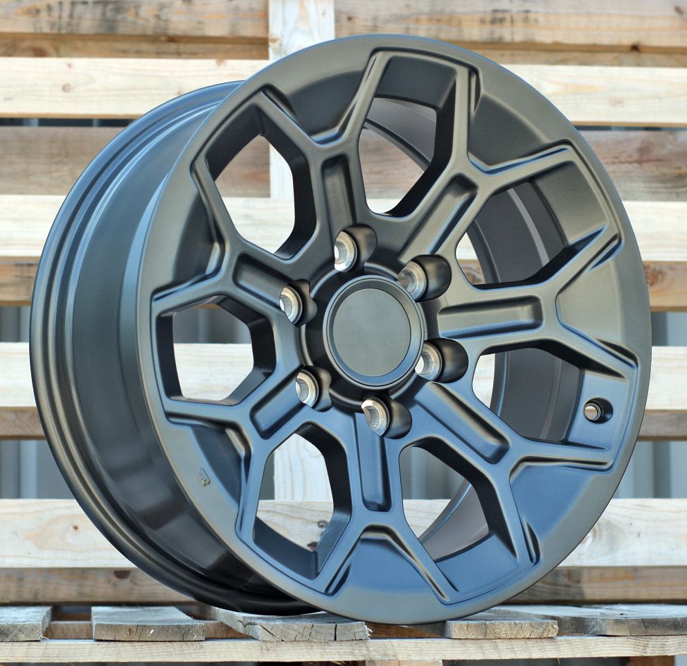  R17x8 6X139.7 ET 5 106.1 Y1203 (H3015F) Gun Metal Matt (GMM) For TOYOT (K7) (HYBRID FORGED) 8x17 ET5 6x139.7