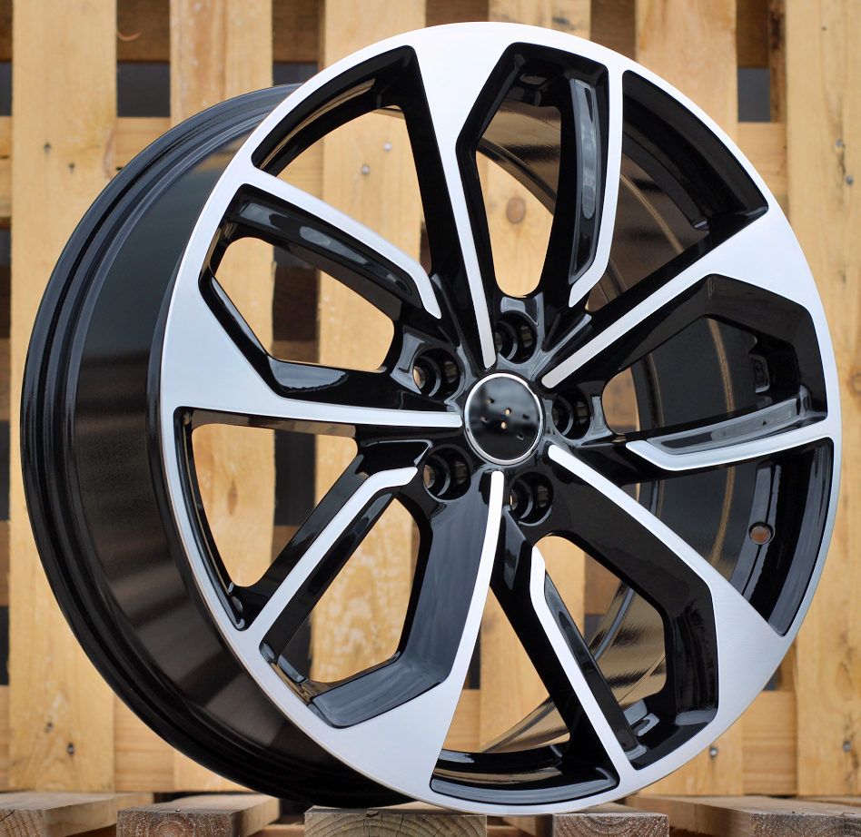  R19x8 5X112 ET 49 57.1 3S5979 Black Polished (MB) For AUD (K4) (HYBRID FORGED New Model) 8x19 ET49 5x112