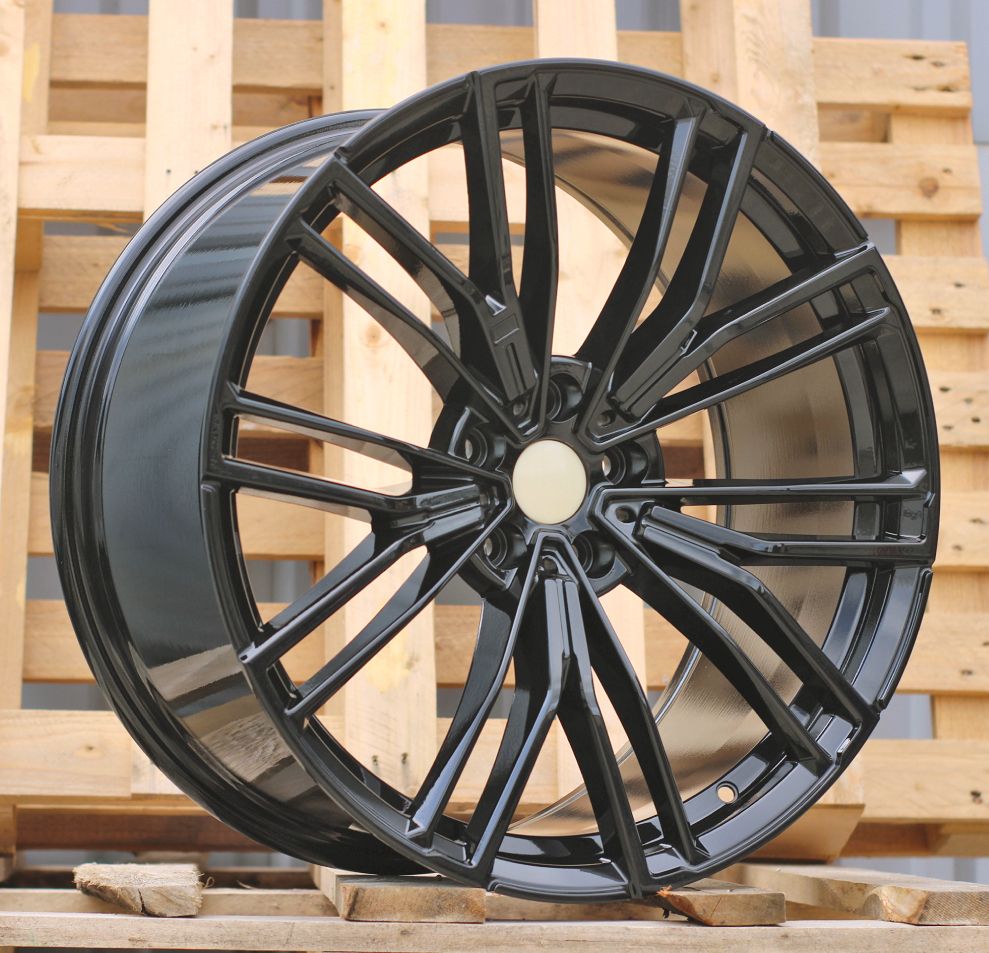 R20x8 5X112 ET 30 66.6 B5964 Black (BL) For BMW (P) (New Model BMW 5 (Rear+Front)) 8x20 ET30 5x112