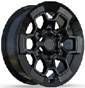  R18x8 6X139.7 ET 25 106.1 H3210F Black (BL) For TOYOT (K7) (HYBRID FORGED) 8x18 ET25 6x139.7