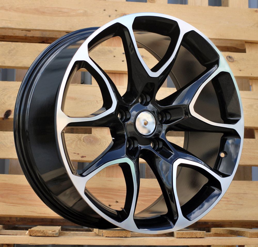  R20x9 5X127 ET 32 71.5 B1790 Black Polished (MB) For JEEP (Z2) 9x20 ET32 5x127