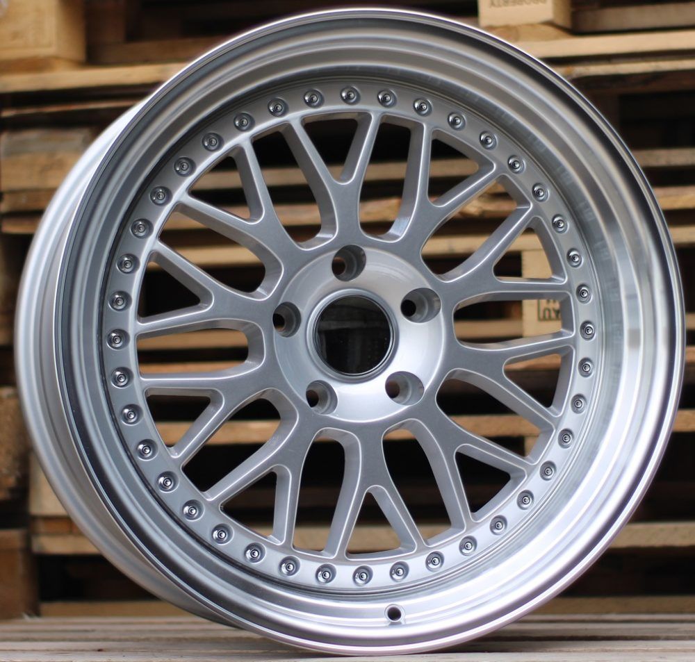 R19x11 5X120 ET 25 74.1 XFE55 Silver+Polished Lip (SP) BMW (P2) (REAR+FRONT STYLE BBS) 11x19 ET25 5x120