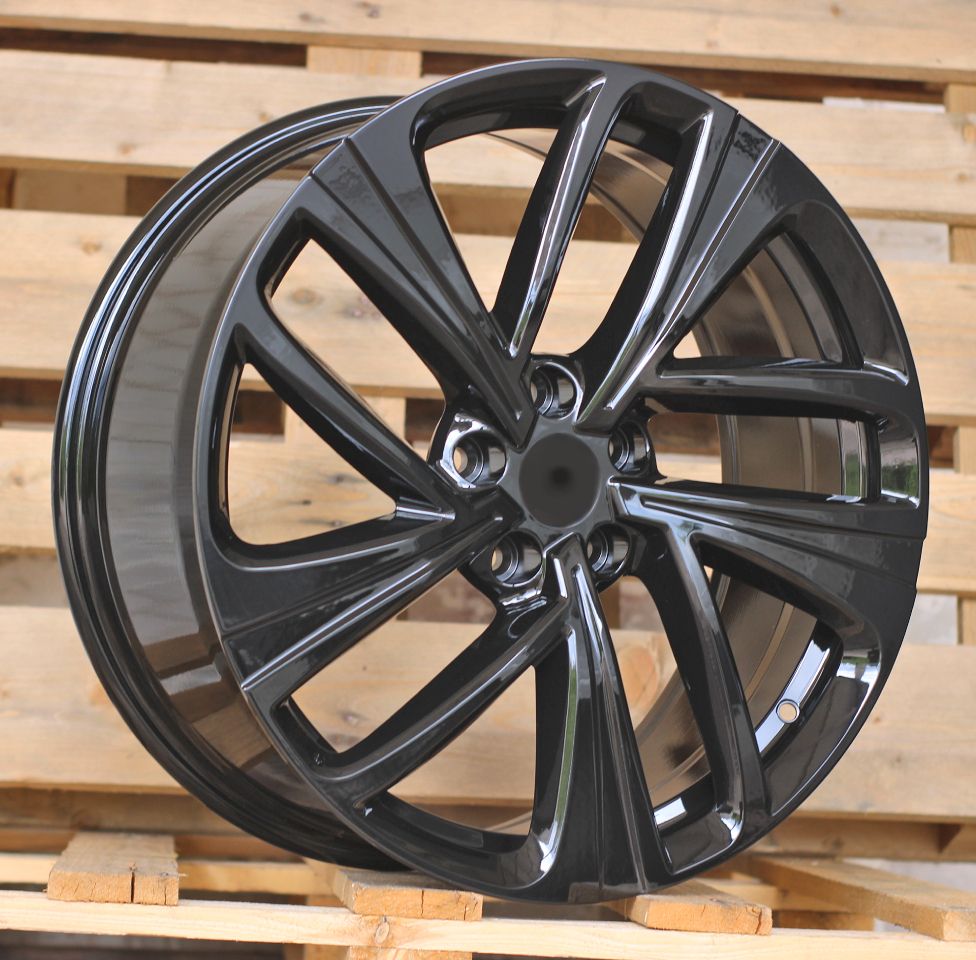 R19x8 5X112 ET 41 57.1 FBX275 Black (BL) For VW (K7) (HYBRID FORGED) 8x19 ET41 5x112