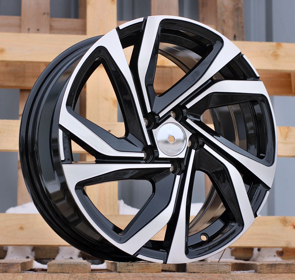  R17x7 5X114.3 ET 35 66.1 B5762 Black Polished (MB) For RENAU (P) 7x17 ET35 5x114.3