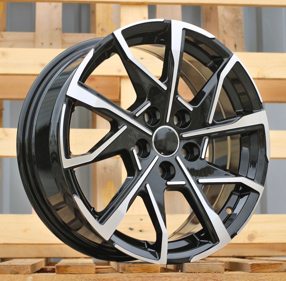 R17x7 5X114.3 ET 38 60.1 YF1159 (A5911) Black Polished (MB) For TOYOT (P) 7x17 ET38 5x114.3