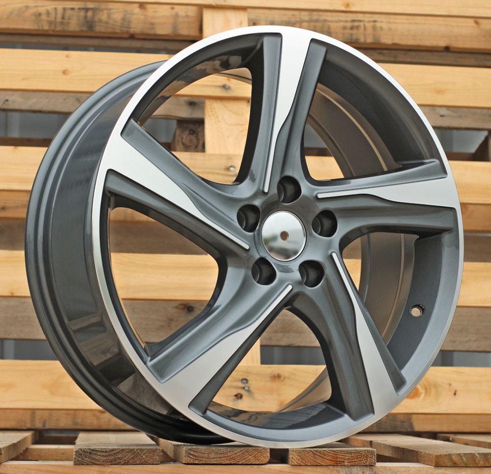 R16x7 5X108 ET 46 67.1 BY115 (DW5080) Grey Polished (MG) For VOLVO (P1) 7x16 ET46 5x108