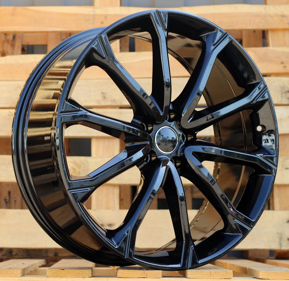 R21x8.5 5X112 ET 38 66.5 Y1197 (YF5715) Black (BL) For AUD (K7) (HYBRID FORGED) 8.5x21 ET38 5x112
