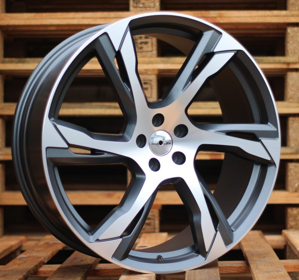  R22x9 5X108 ET 45 67.1 B1175 Grey Polished Half Matt (MGHM) For VOLVO (Z1) 9x22 ET45 5x108