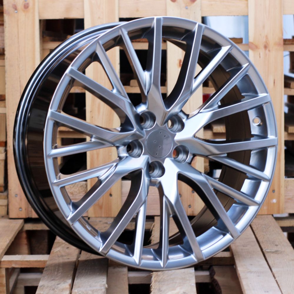 ALU PLATIŠČA R20x8 5X114.3 ET 30 60.1 F0133 (IN0133) Hyper Black (HB) For LEX (Z7) 8x20 ET30 5x114.3